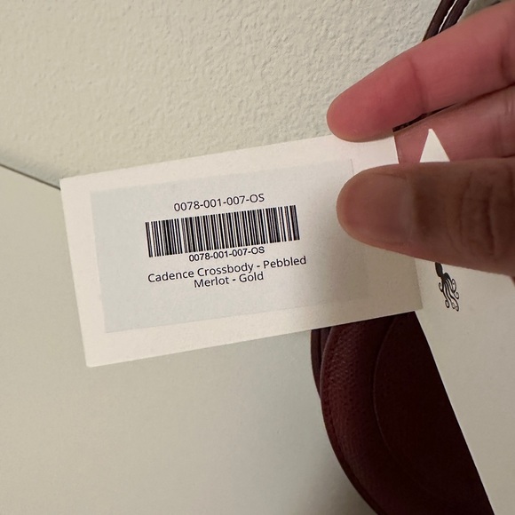 Senreve Cadence Crossbody Bag in Merlot - Picture 3 of 6